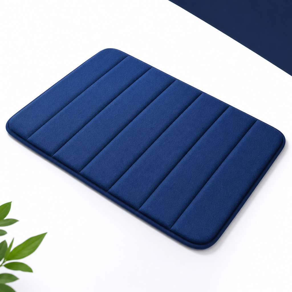 Plush Memory Foam Non-Slip Bath Mat