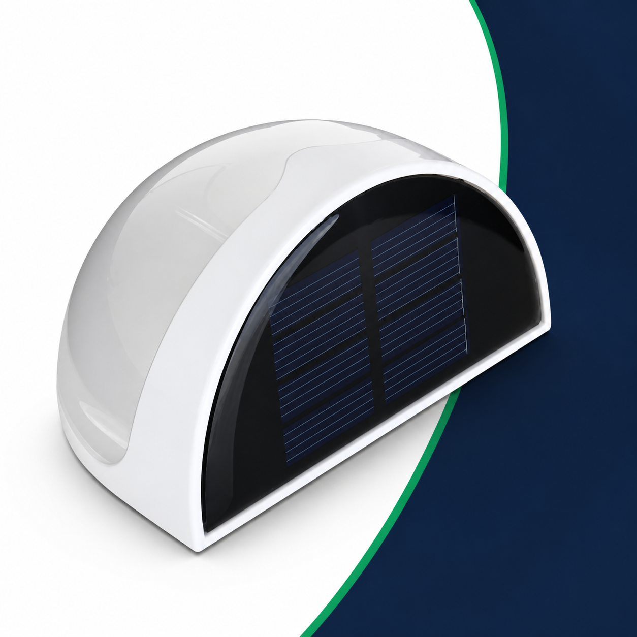 Solar Wall & Fence Light with Motion Sensor