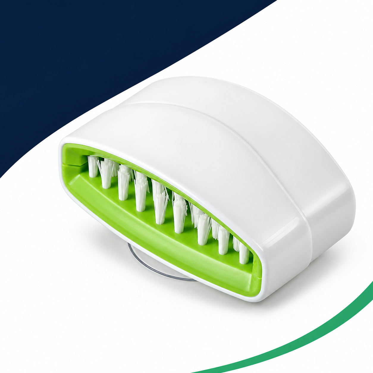 Compact Suction Cup Kitchen Utensil Cleaning Brush