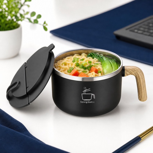 304 Stainless Steel Instant Noodle Bowl