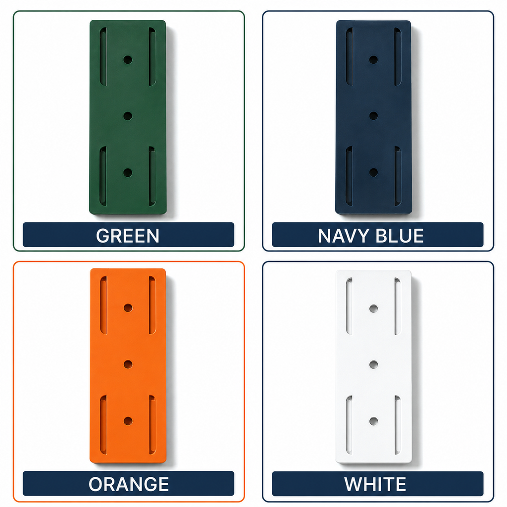 No-Drill Wall-Mounted Socket & Charger Holder