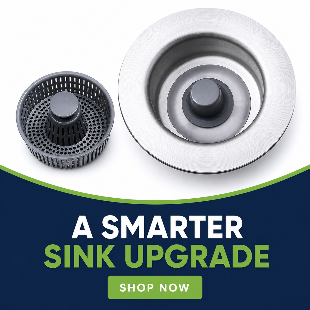 Stainless Steel Kitchen Sink Bounce-Core Drainer