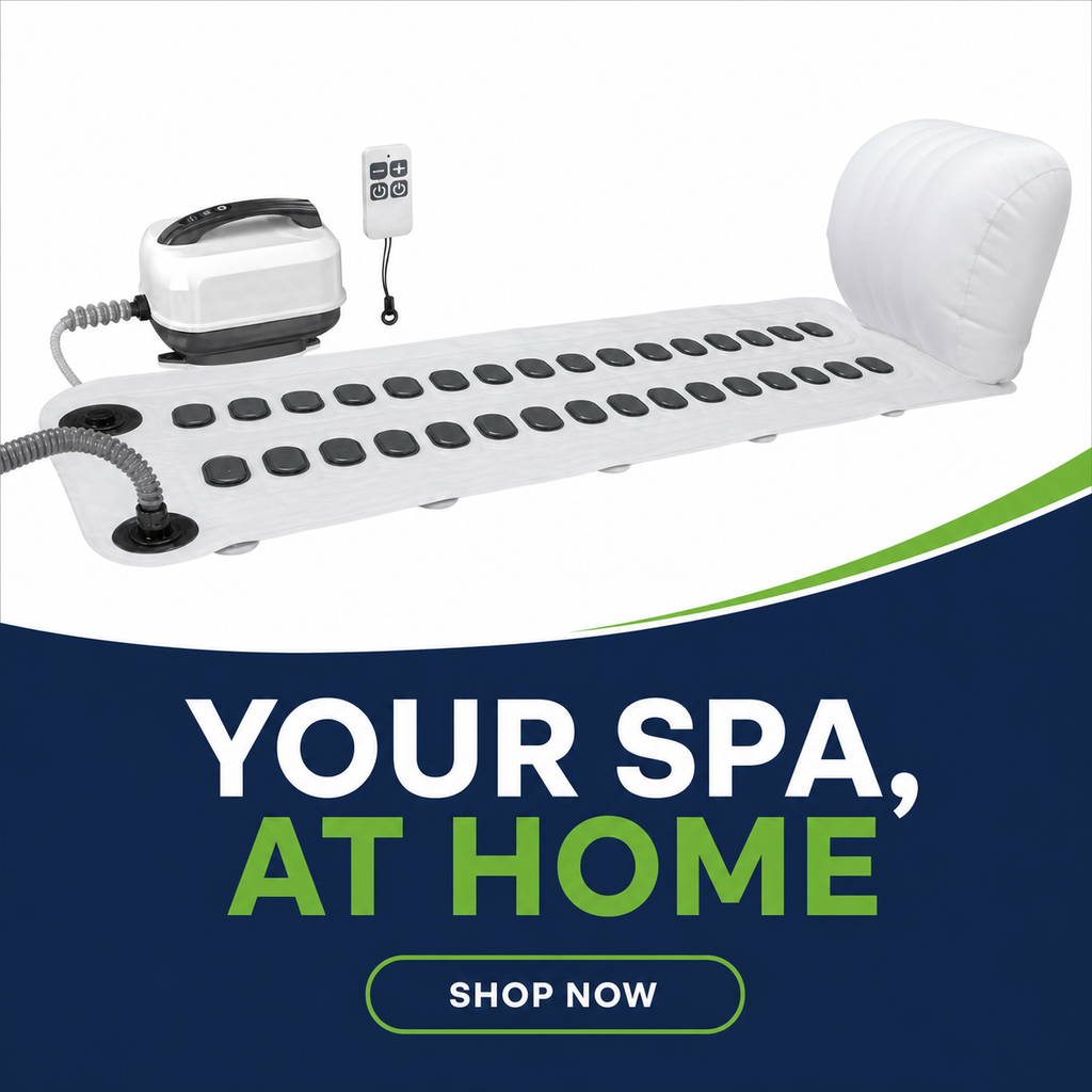 Home Spa Bubble Massage Bath Mat