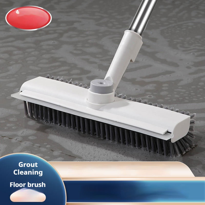 Floor Crevice Cleaning Brush with Long Handle