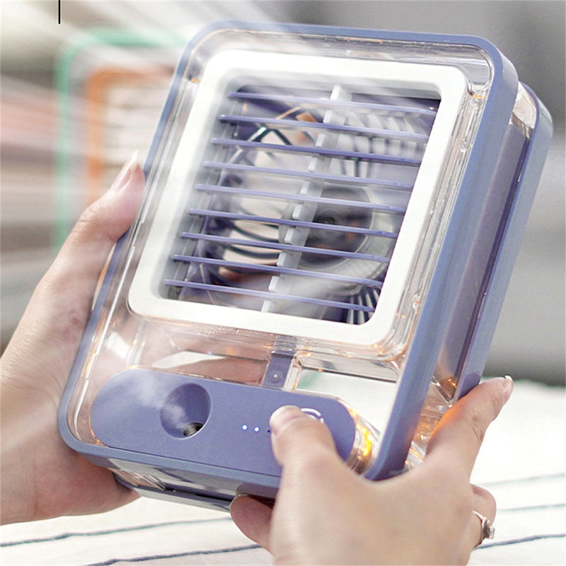 Portable Mini USB Air Humidifier and Cooler Fan