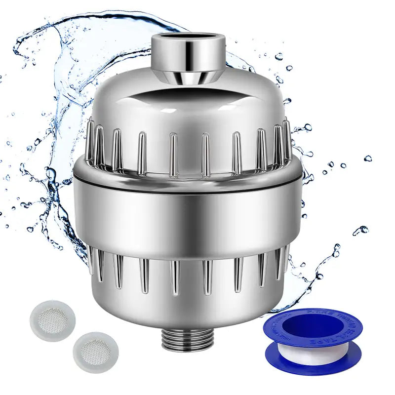 18-Stage Shower Filter for Hard Water