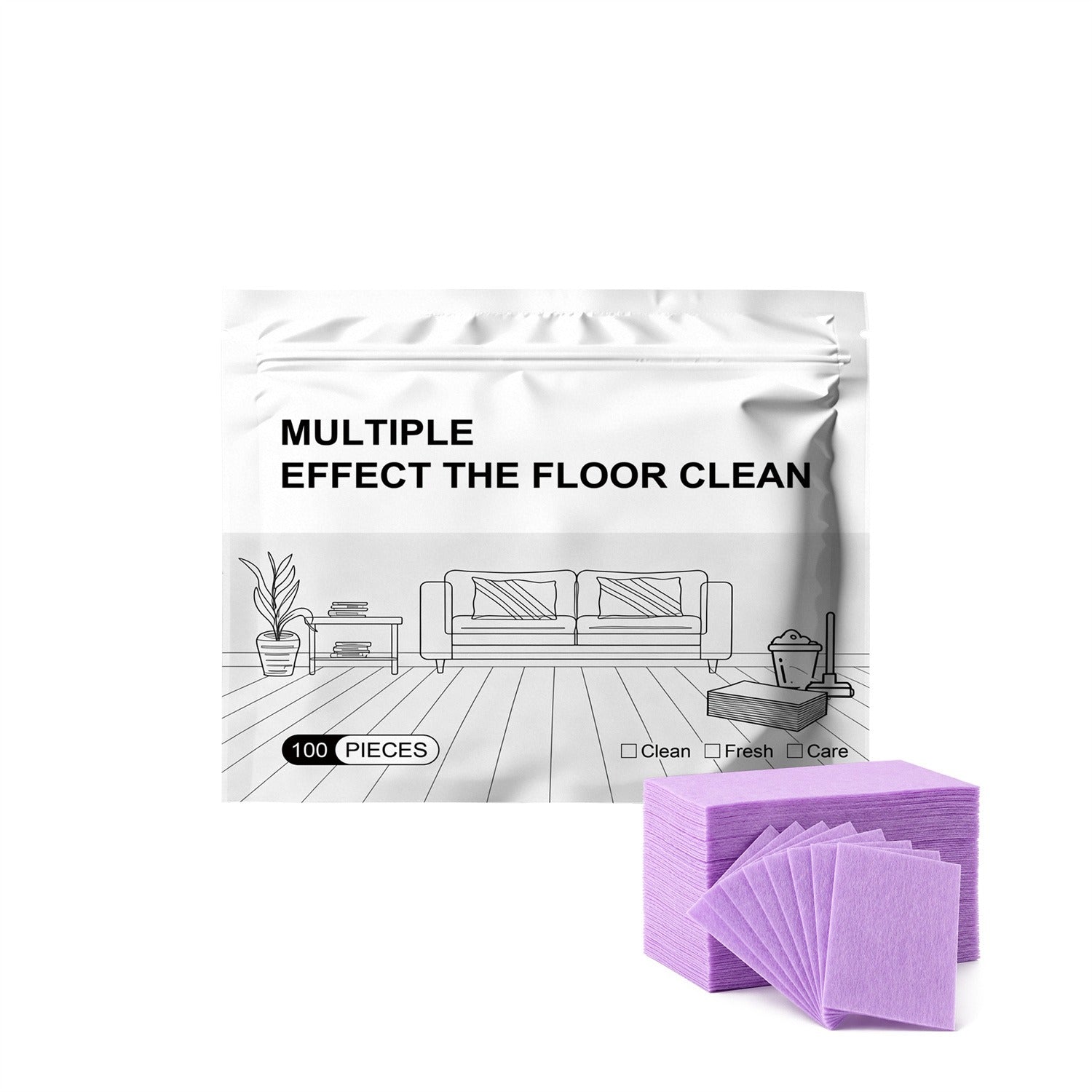 Multi-Effect Floor Cleaning Sheets