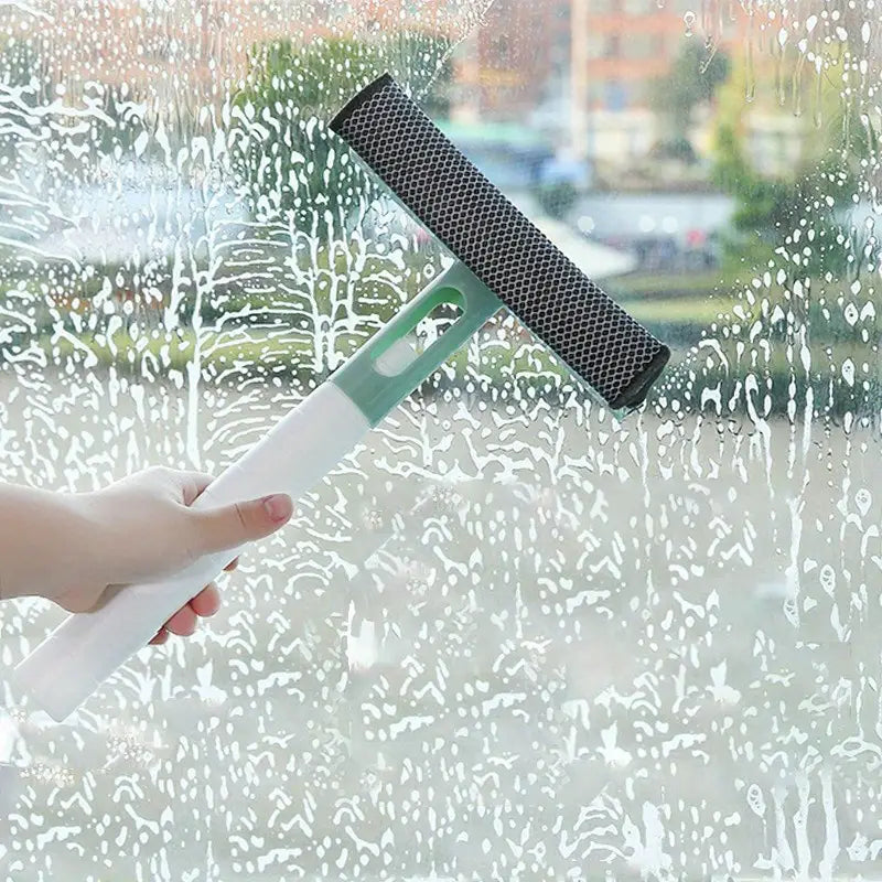 3-in-1 Glass Cleaner with Squeegee