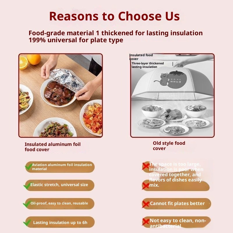 Aluminum Foil Thermal Insulation Table Cover