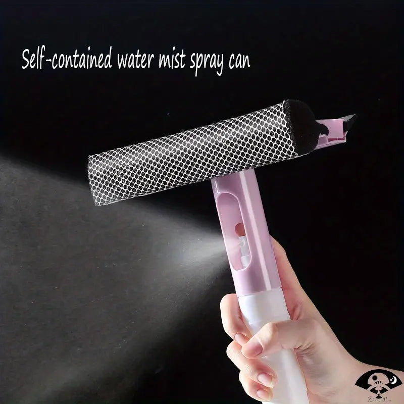 3-in-1 Glass Cleaner with Squeegee