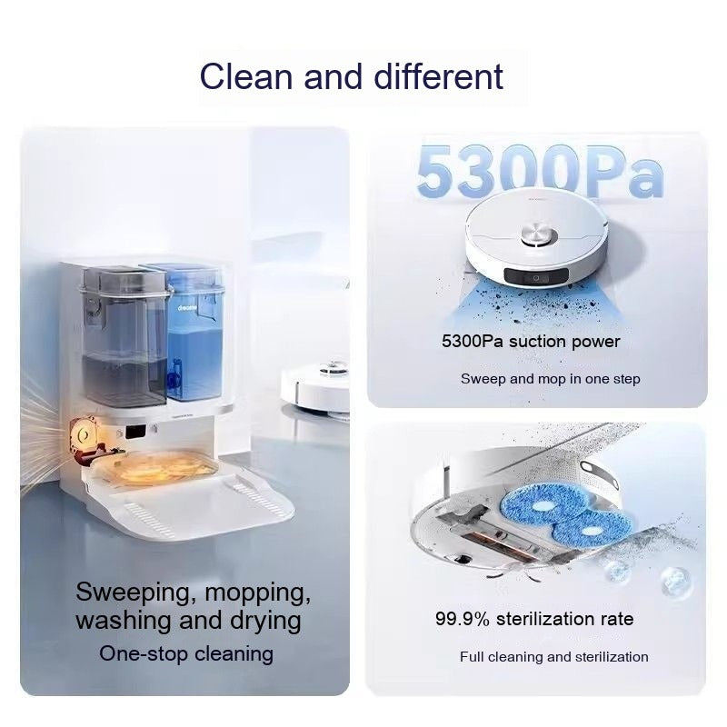 Portable Sweeping & Mopping Robot