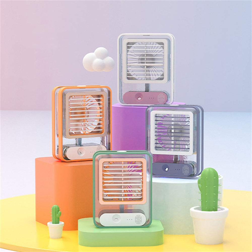 Portable Mini USB Air Humidifier and Cooler Fan