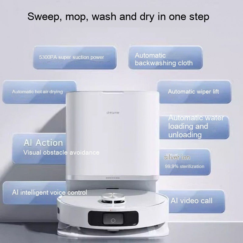 Portable Sweeping & Mopping Robot